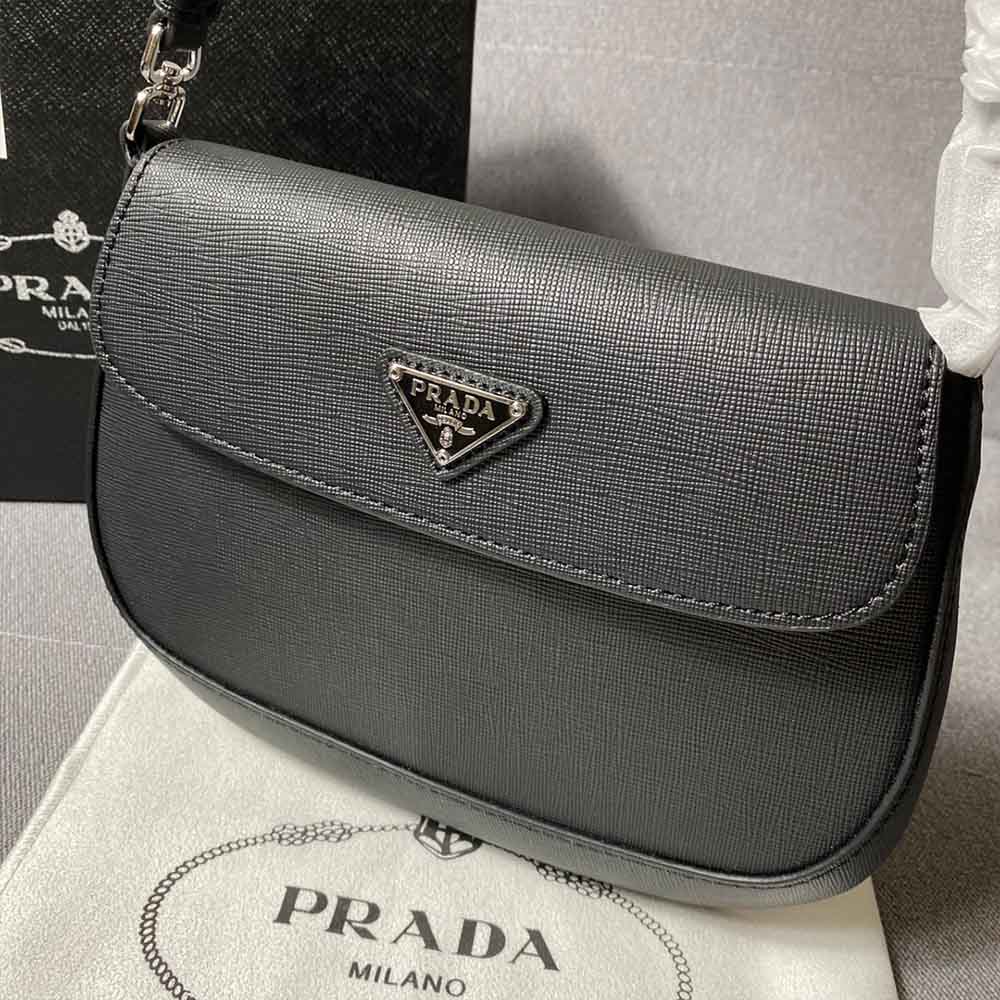 Replica Prada Saffiano Leather Mini Pouch