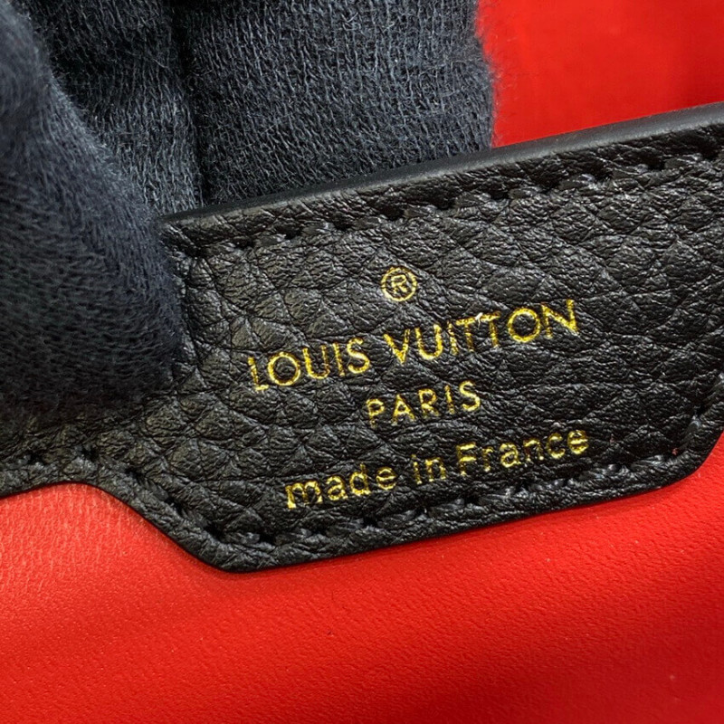 Replica Louis Vuitton Capucines Mm M59020 Noir/Rouge