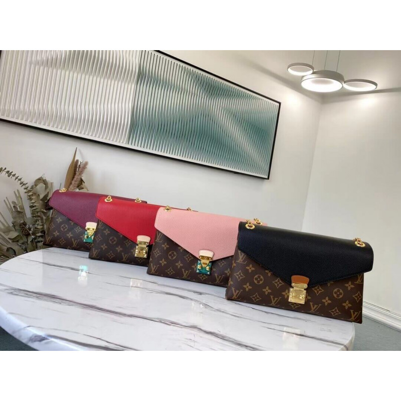 Replica Louis Vuitton Monogram Canvas Pallas Chain M41200 M41201 M41203