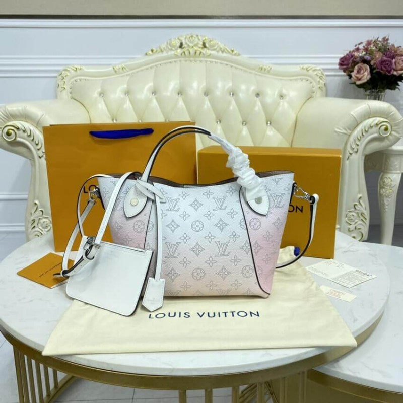 Replica Louis Vuitton Hina Pm Gradient Pink Mahina Leather M57858