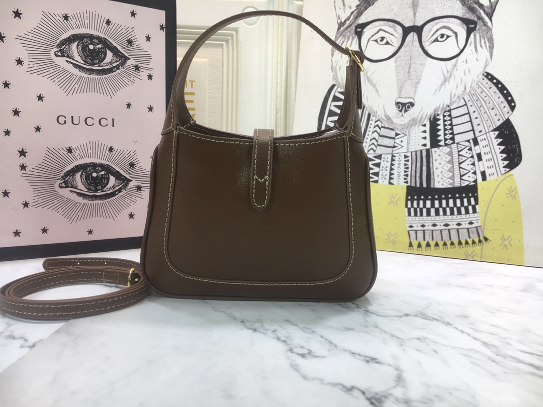 Replica Gucci Jackie 1961 Mini Hobo Bag 637092 Solid
