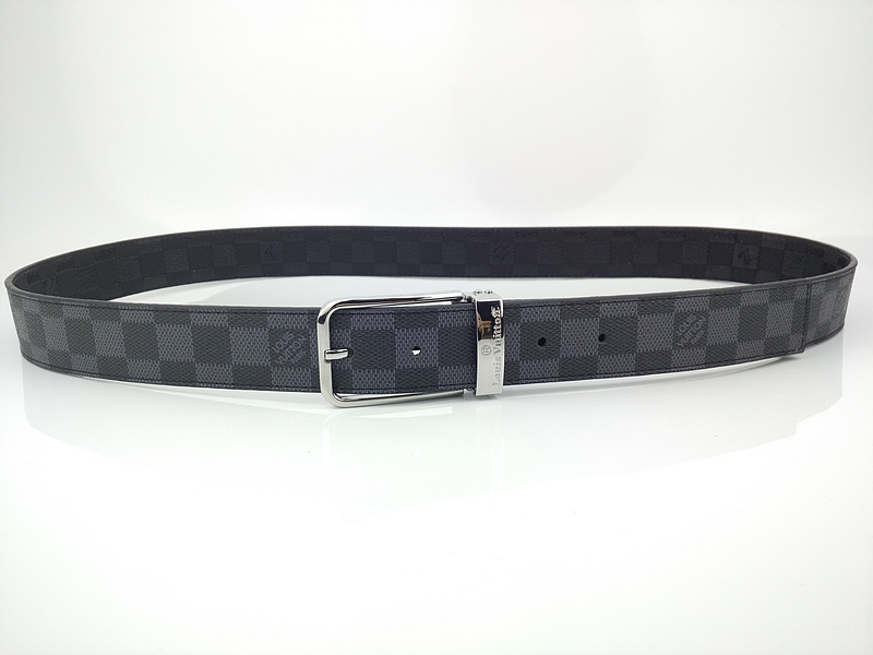 Replica Louis Vuitton Belt L163-80 35Mm Silver