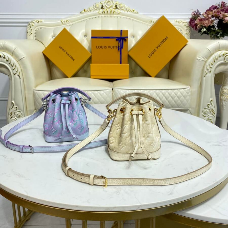 Replica Louis Vuitton Monogram Empreinte Nano Noe M81626 M81463