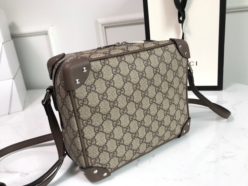 Replica Gucci Shoulder Bag With Leather Details