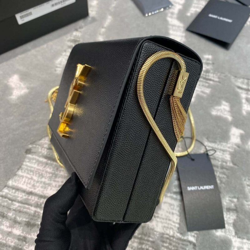 Replica Ysl Saint Laurent Kate Box Bag In Grain Leather 593122