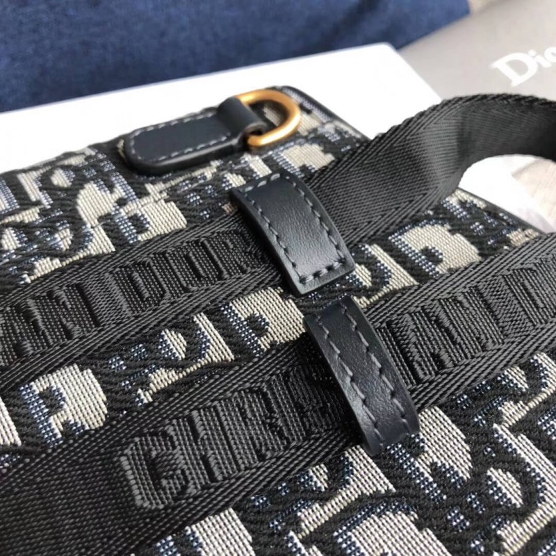 Replica Christian Dior Oblique Saddle Belt Bag S5632