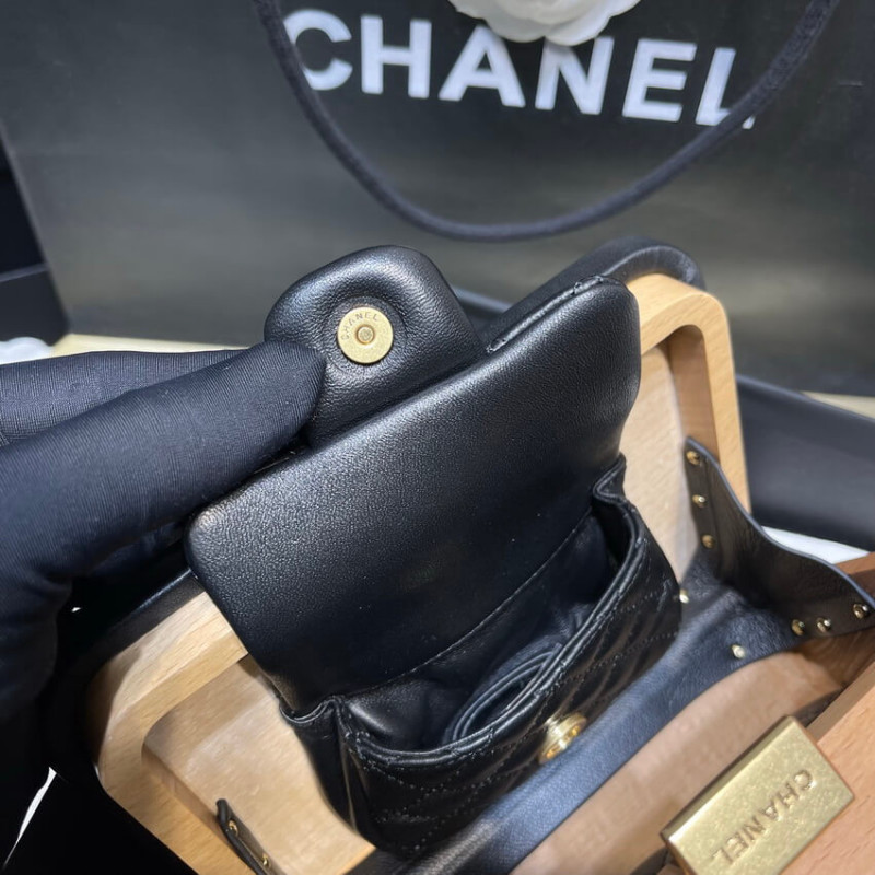 Replica Chanel Vanity Case Beech Wood As2926 Beige Black