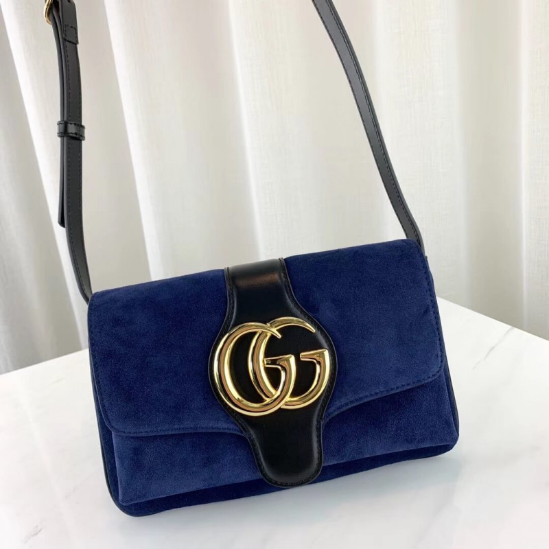 Replica Gucci Suede Arli Small Shoulder Bag 550129