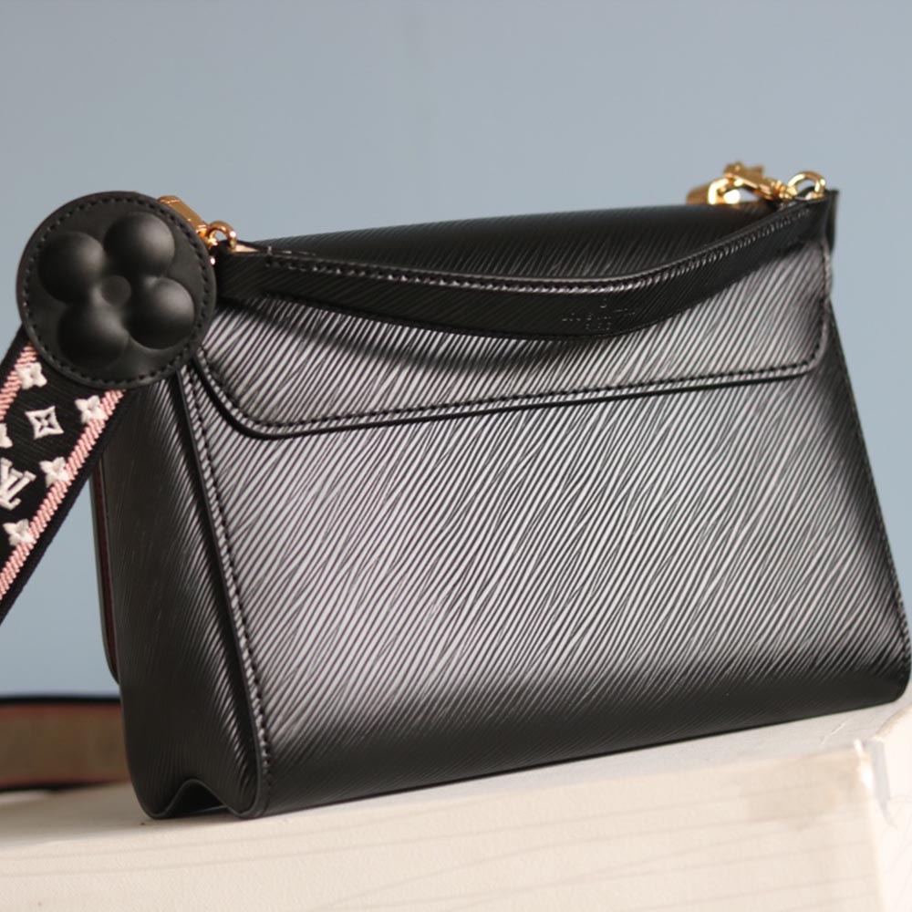 Replica Louis Vuitton Twist Mm M57050 Beige/Black/Pink