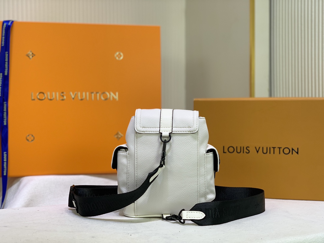Replica Louis Vuitton Christopher Xs Black/Blue/White