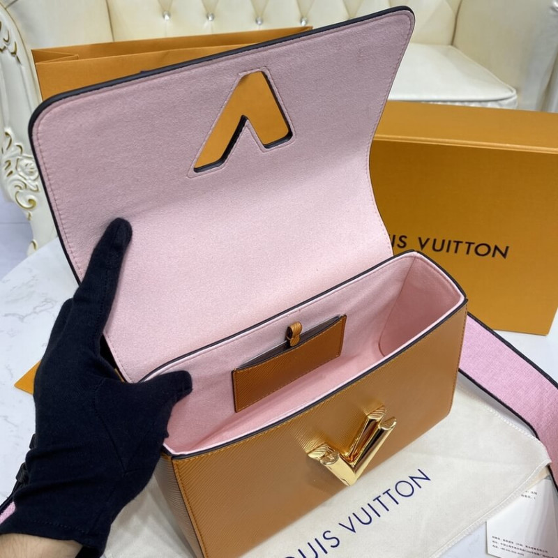 Replica Louis Vuitton Epi Leather Twist Mm M59026 Gold Cipango