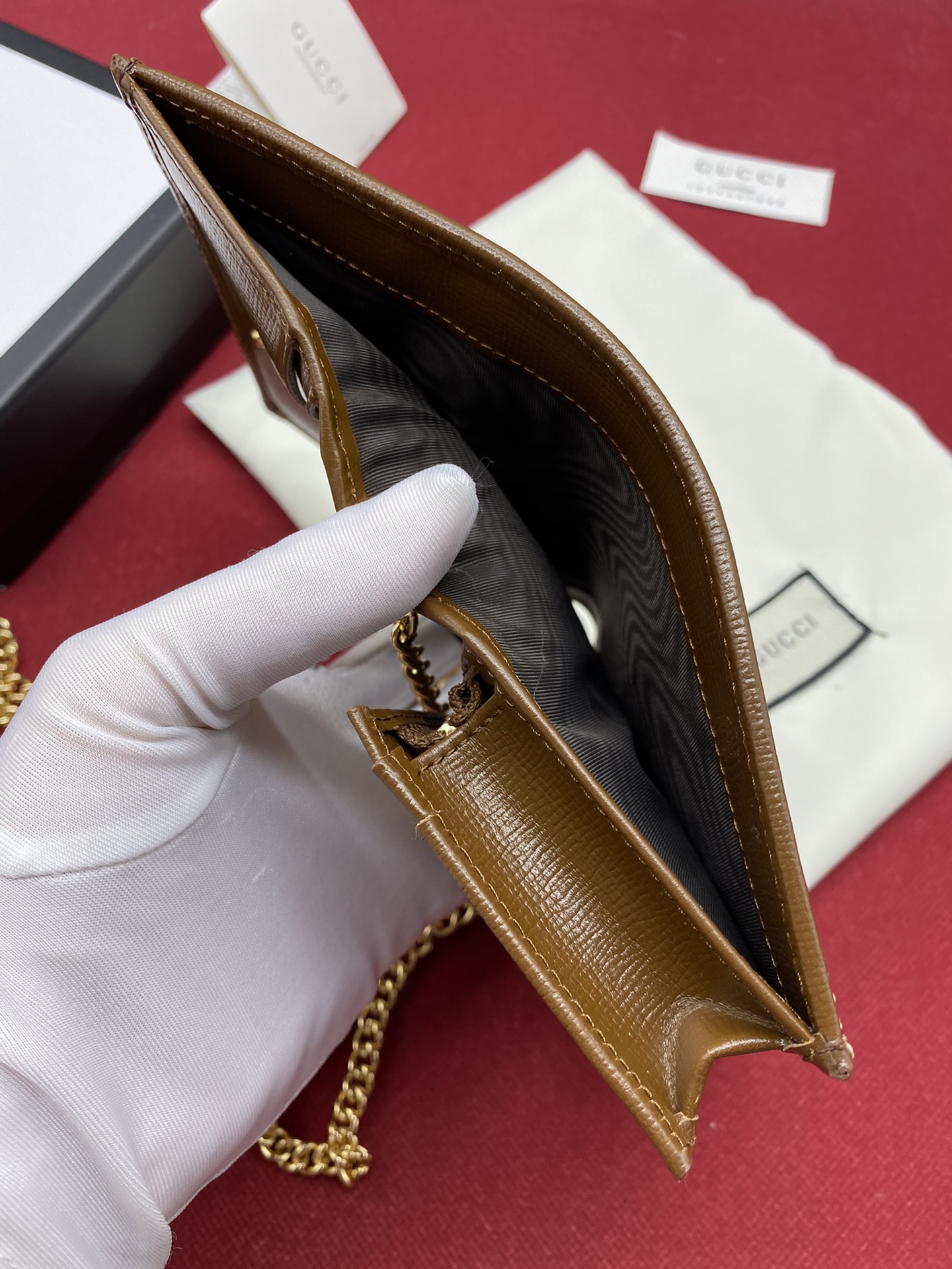 Replica Gucci Horsebit 1955 Card Case Wallet 621887