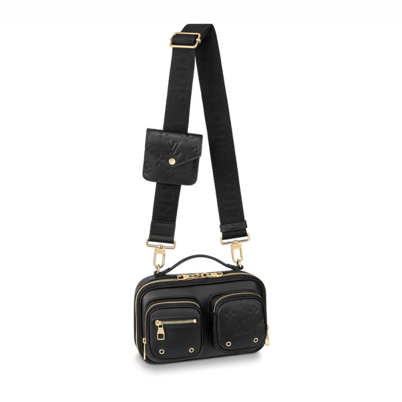 Replica Louis Vuitton Calfskin Leather Utility Crossbody M80450