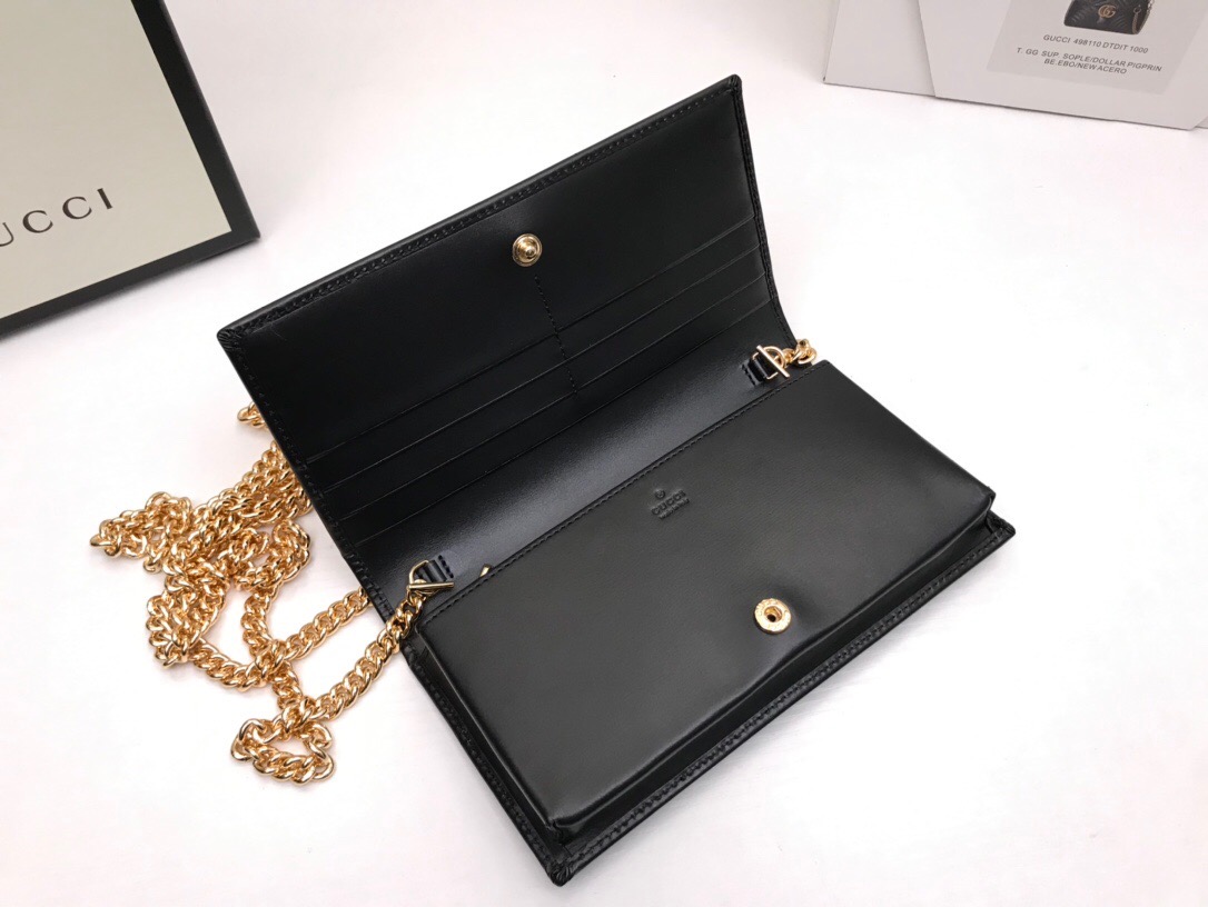 Replica Gucci Horsebit 1955 Wallet With Chain