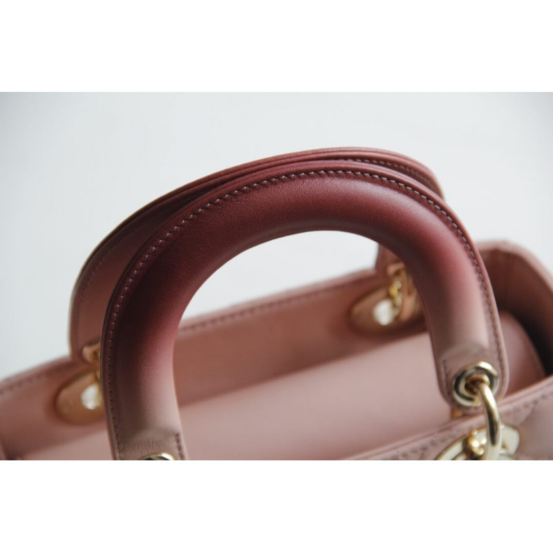 Replica Lady Dior My Abcdior Bag In Pink Gradient Cannage Lambskin M0538