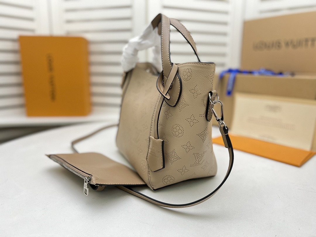 Replica Louis Vuitton Hina Pm- Beige/Pink/White