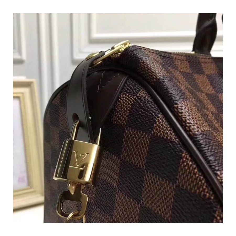 Replica Louis Vuitton Damier Ebene Canvas Speedy 25 N41365