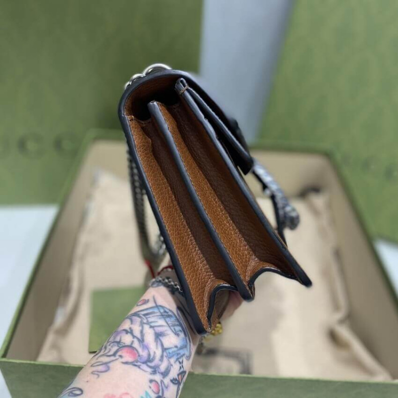 Replica Gucci Denim Small Dionysus Shoulder Bag 400249