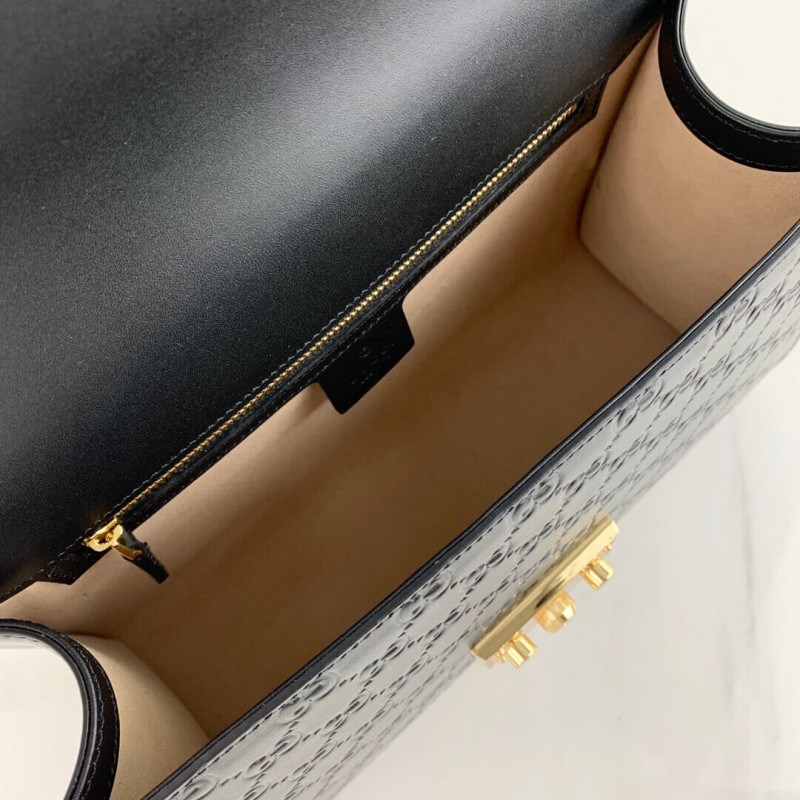 Replica Gucci Padlock Medium Signature Gg Shoulder Bag 409486