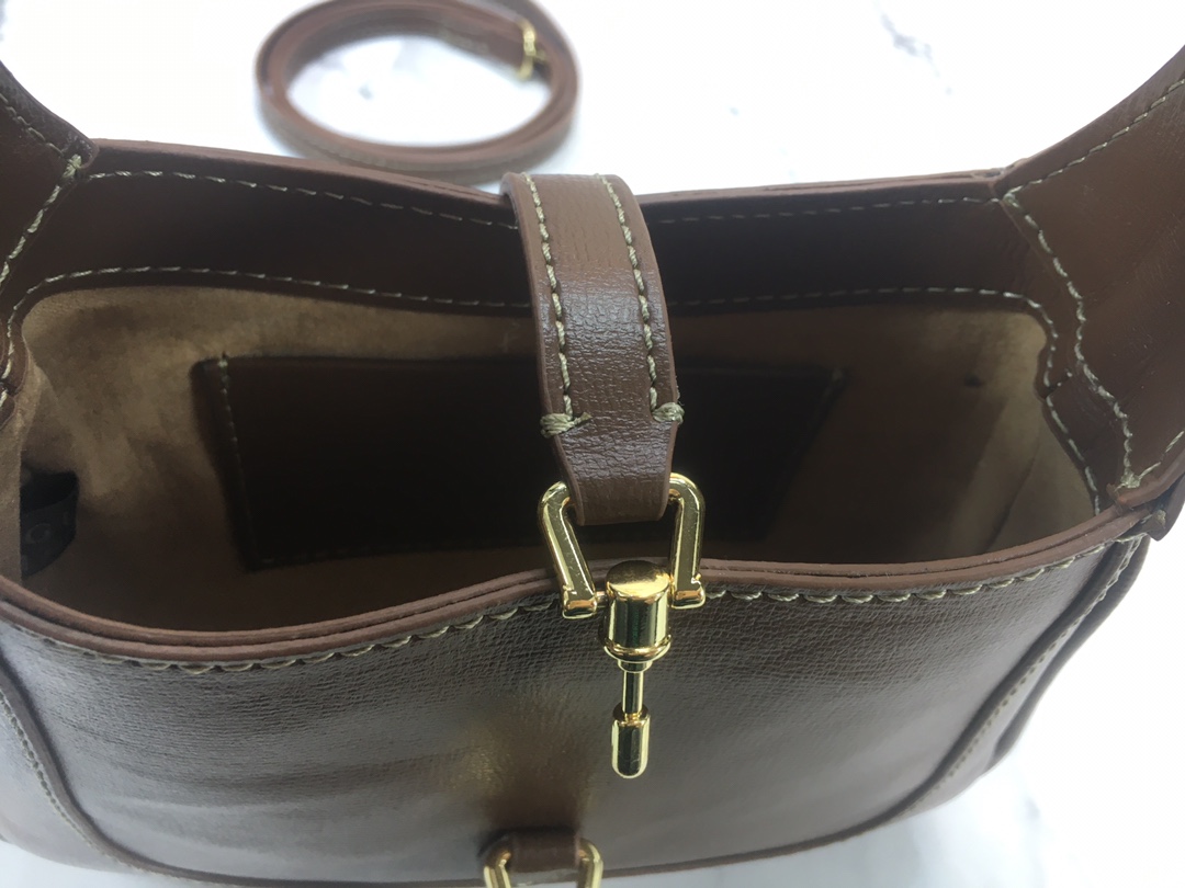 Replica Gucci Jackie 1961 Mini Hobo Bag 637092 Solid