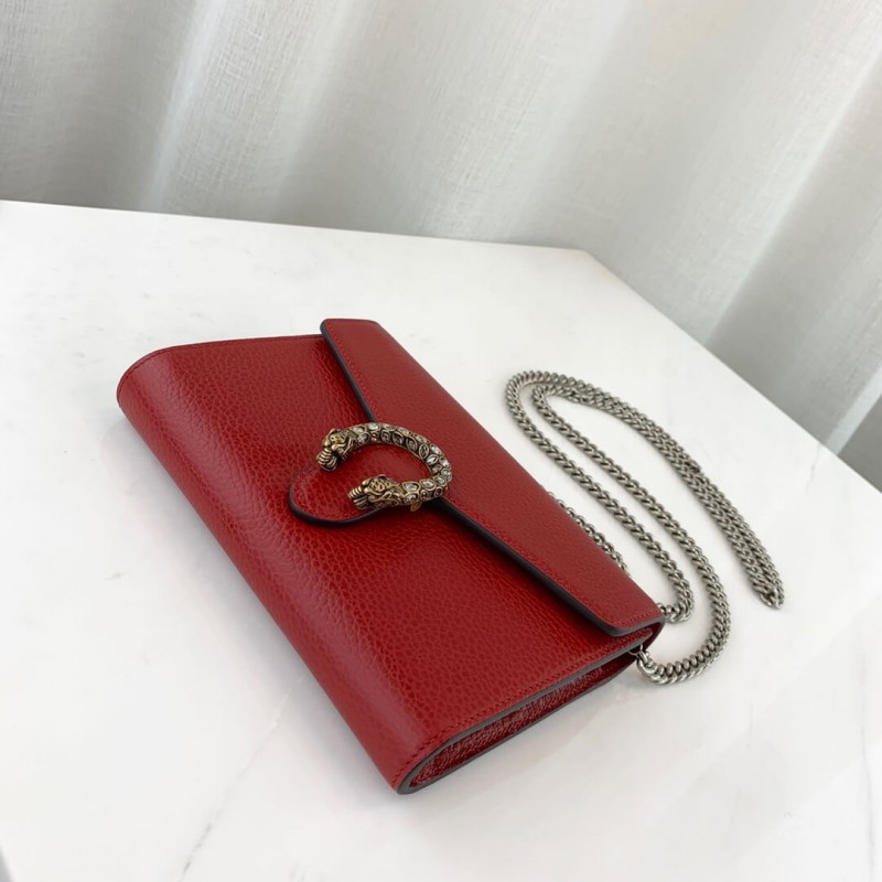 Replica Gucci Dionysus Leather Mini Chain Bag 401231