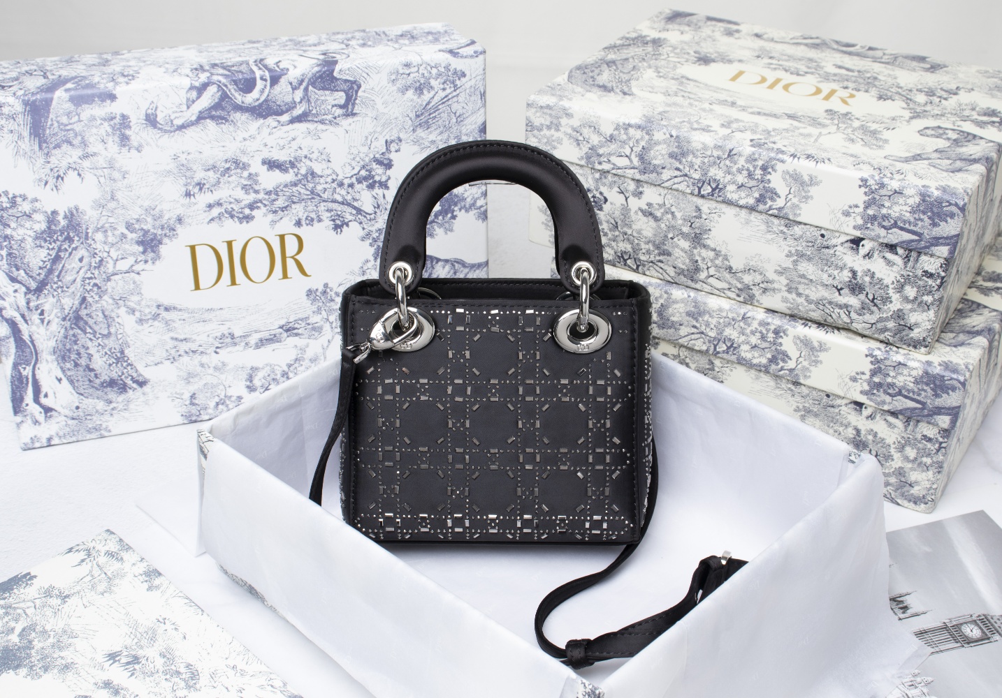 Replica Dior Aaa-Mini Lady Bag Cd-2028