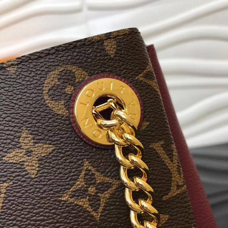 Replica Louis Vuitton Surene Mm-M43864 Wine Red 36Cm