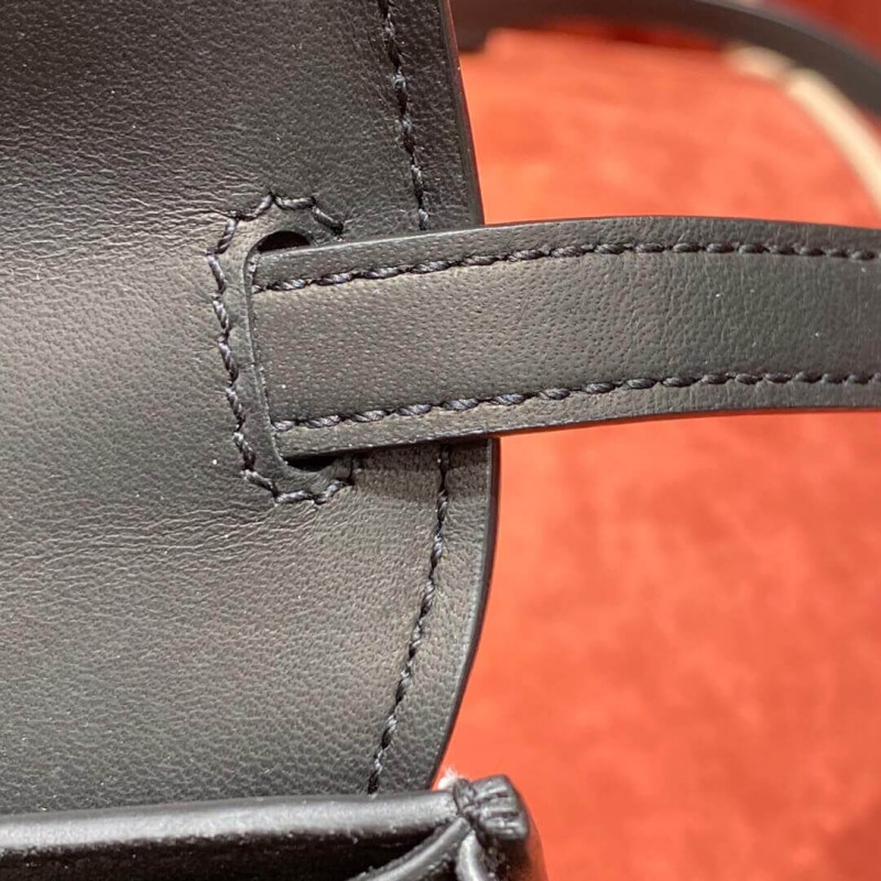 Replica Saint Laurent Kaia Ysl-Plaque Mini Leather Satchel 623097