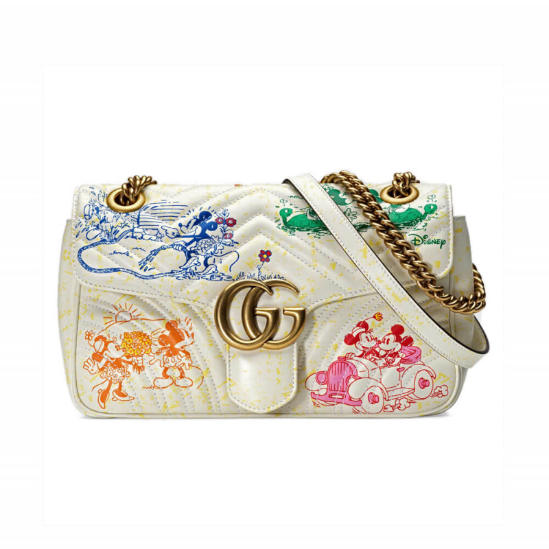 Replica Disney X Gucci Gg Marmont Small Shoulder Bag 443497