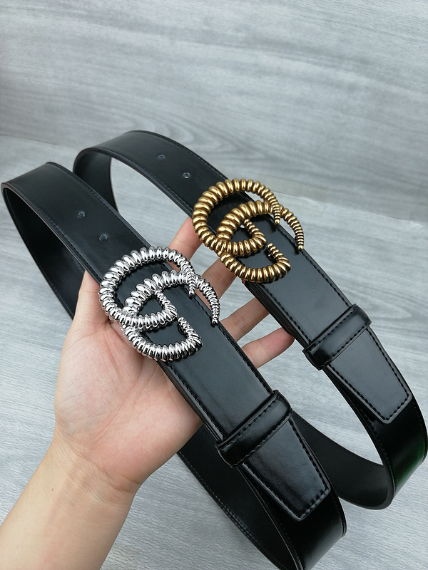 Replica Gucci Belt G139-75 38Mm Silver