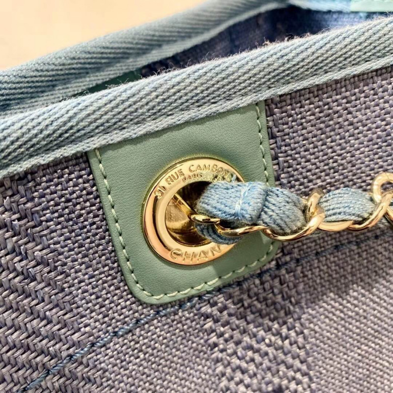 Replica Chanel Mixed Fibers Shopping Bag Pm A66939