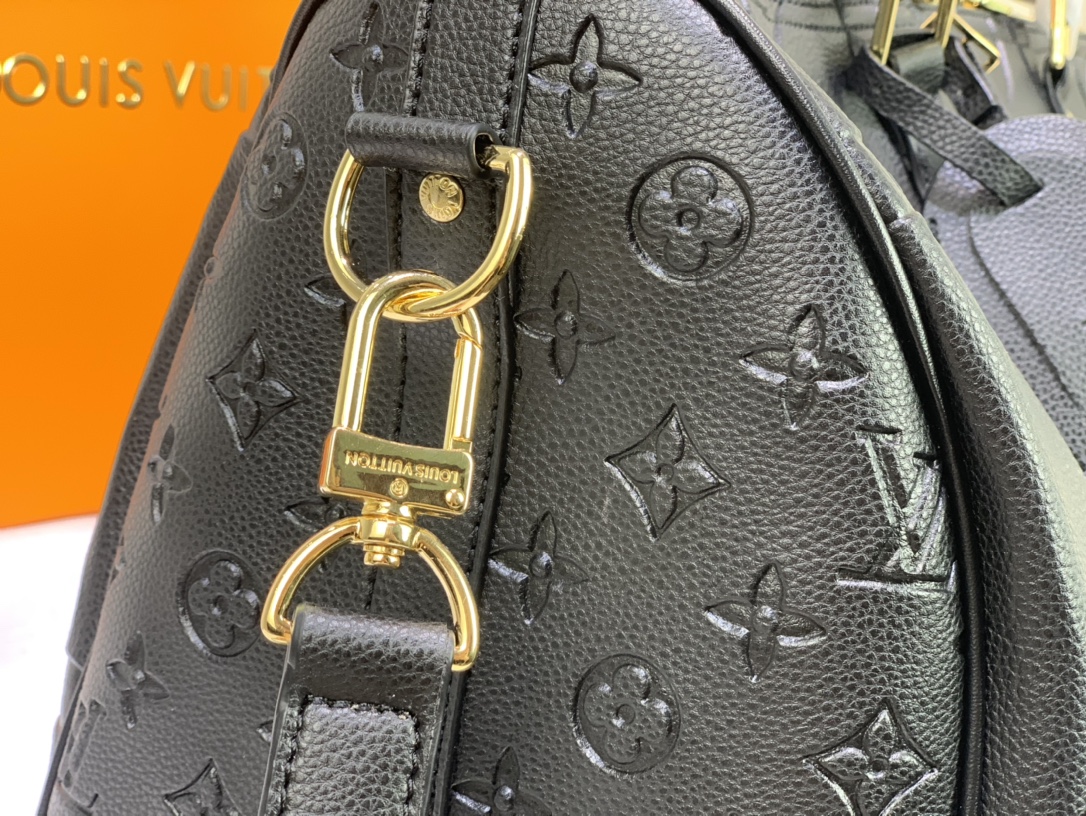 Replica Louis Vuitton Empreinte Leather Keepall Bandouliere 45