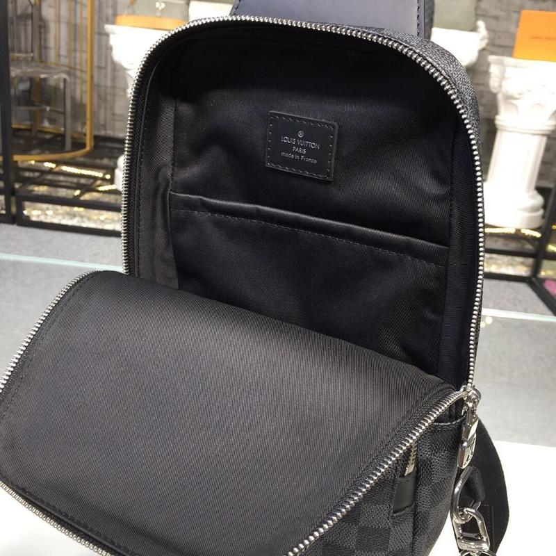 Replica Louis Vuitton Avenue Sling Bag Monogram Damier