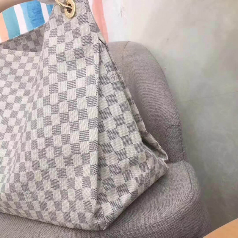 Replica Louis Vuitton Damier Azur Canvas Artsy Gm N41173