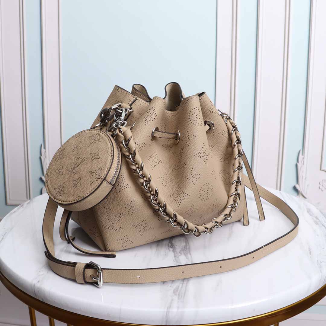 Replica Louis Vuitton Muria M57526 Black/Beige/Pink