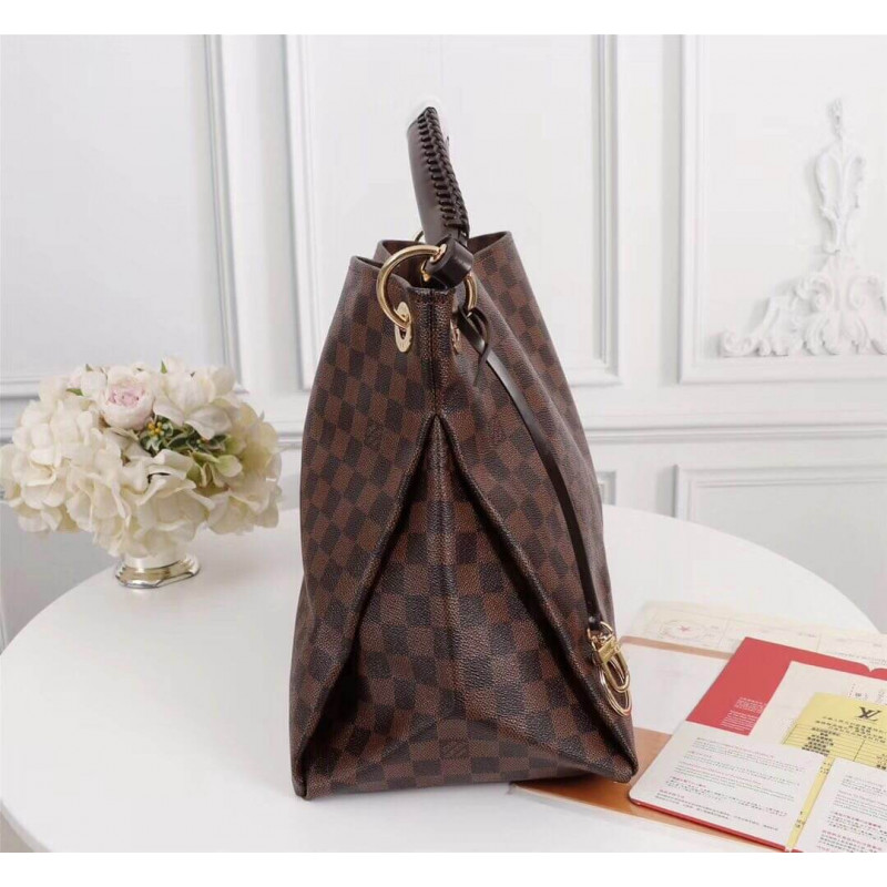 Replica Louis Vuitton Damier Ebene Canvas Artsy Mm N40249