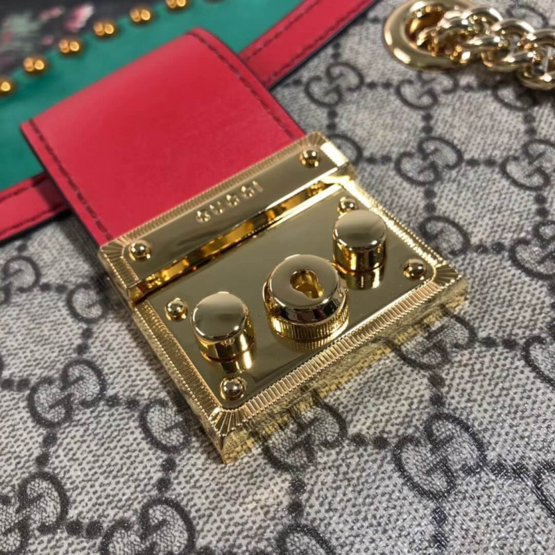 Replica Gucci Padlock Small Gg Shoulder Bag 498156