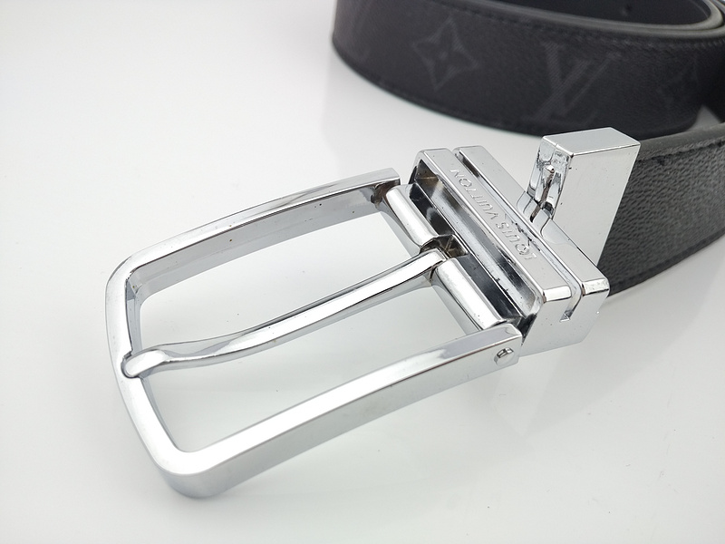 Replica Louis Vuitton Belt L166-80 35Mm Silver