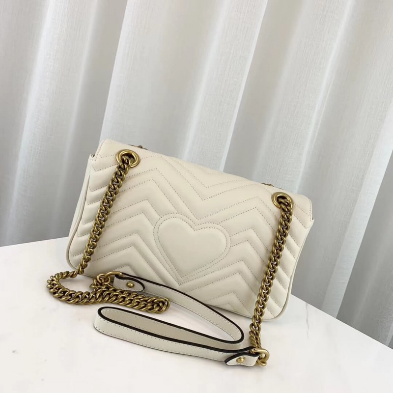 Replica Gucci Gg Marmont Matelasse Chevron Leather Small Shoulder Bag 443497