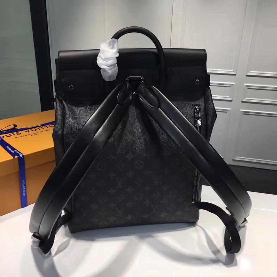 Replica Louis Vuitton Aaa-Steamer Backpack M44052 Black