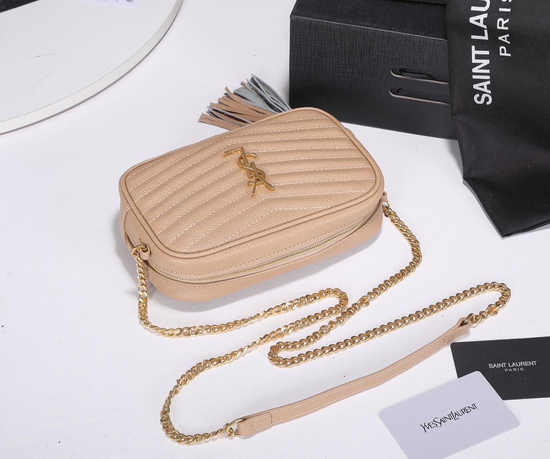 Replica Ysl Lou Mini Bag Gold Hardware