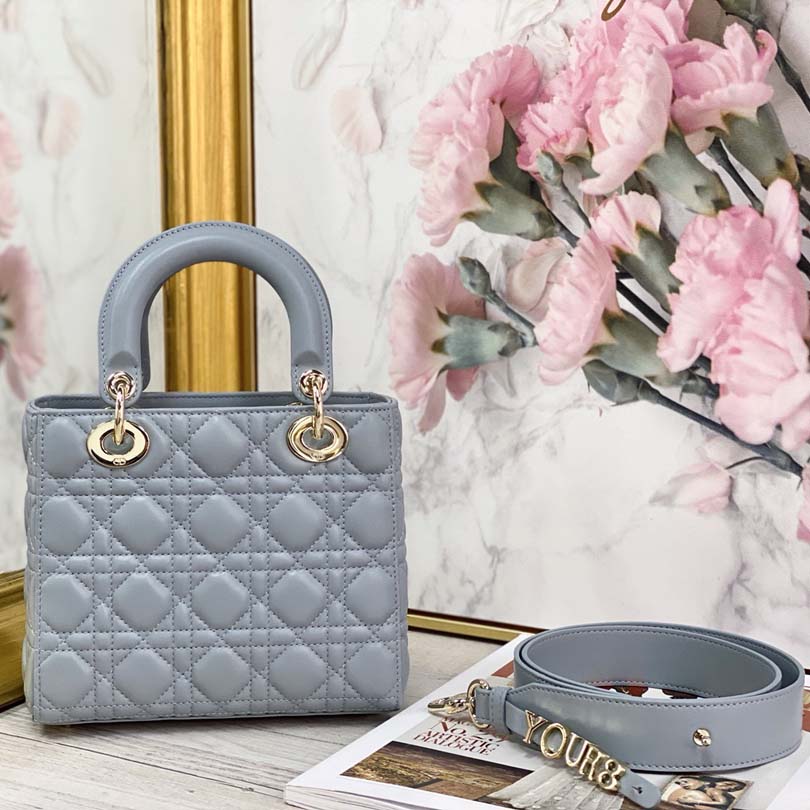 Replica Dior Aaa-My Abc Lady Dr Bag Black/White/Red