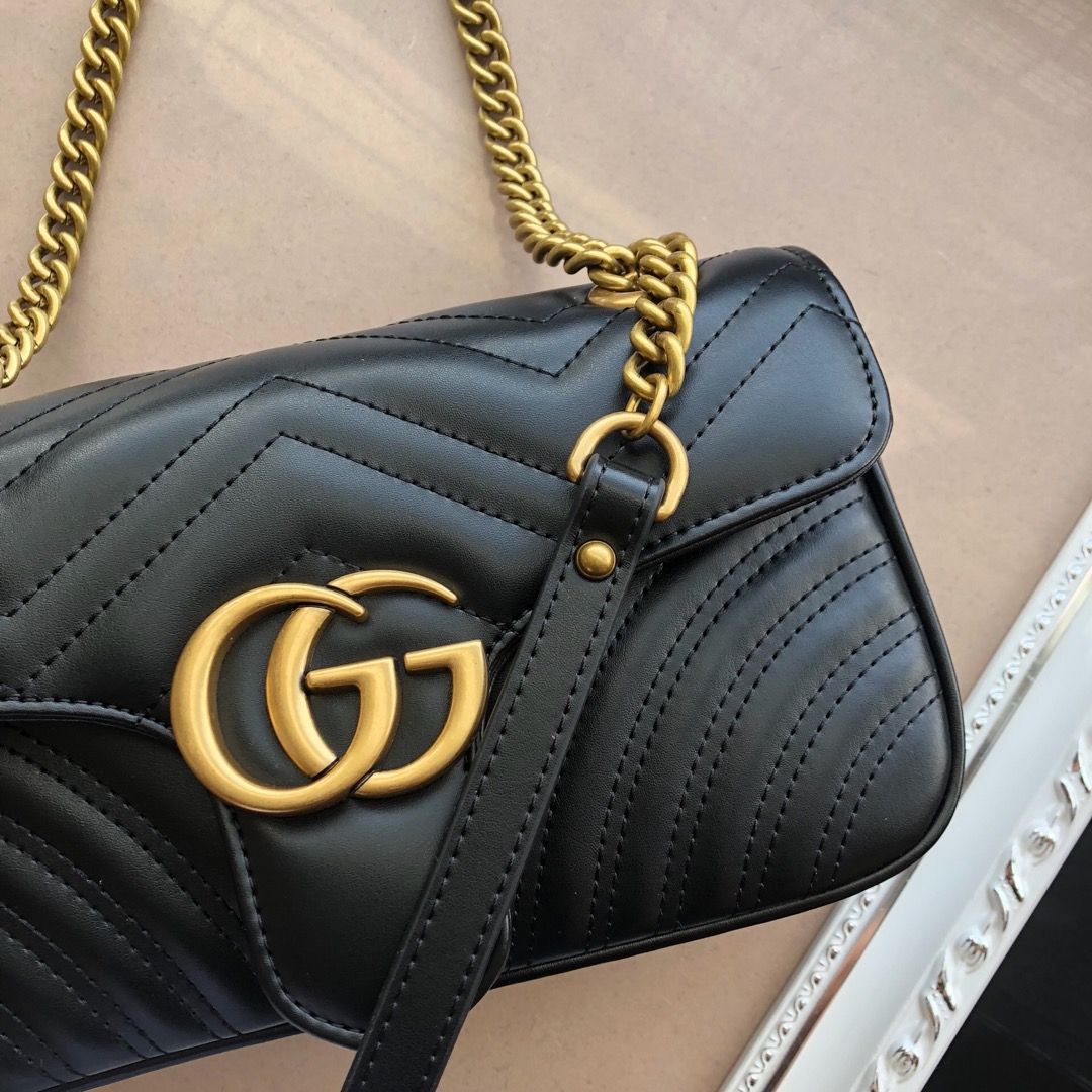 Replica Gucci Marmont Small Matelasse Shoulder Bag Nano/22Cm/26Cm