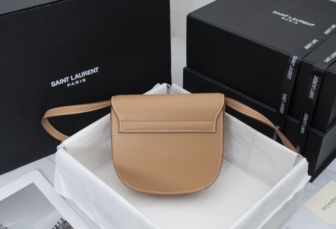 Replica Ysl Kaia Small Satchel In Smooth Leather