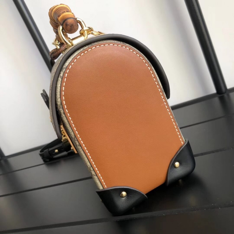 Replica Gucci Padlock Gg Small Bamboo Shoulder Bag 603221