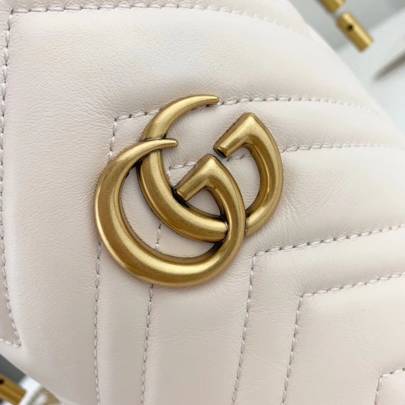 Replica Gucci Gg Marmont Matelasse Mini Bucket Bag 575163