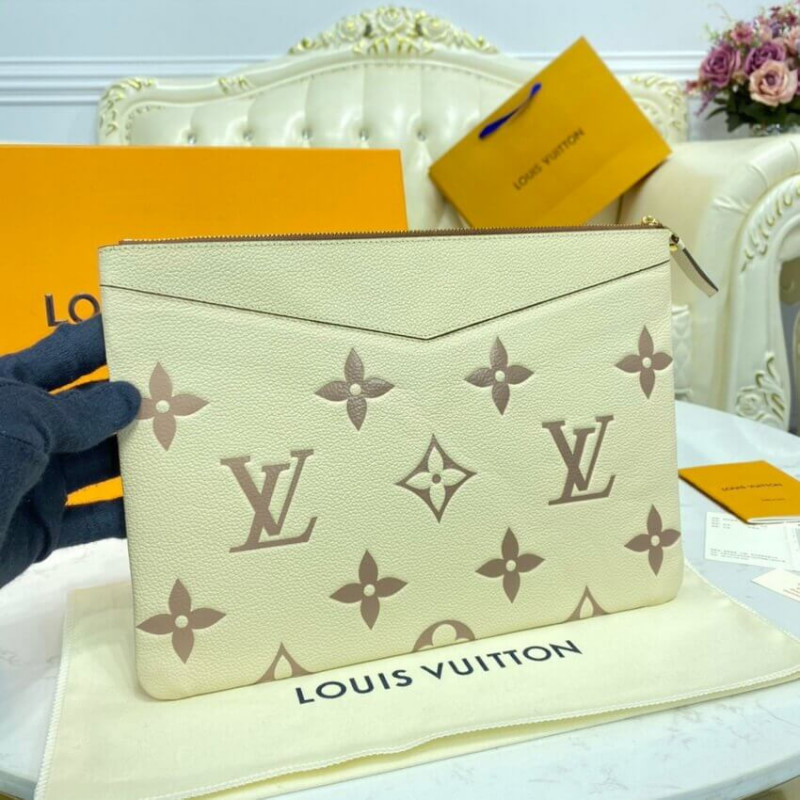 Replica Louis Vuitton Daily Pouch M80174 Cream