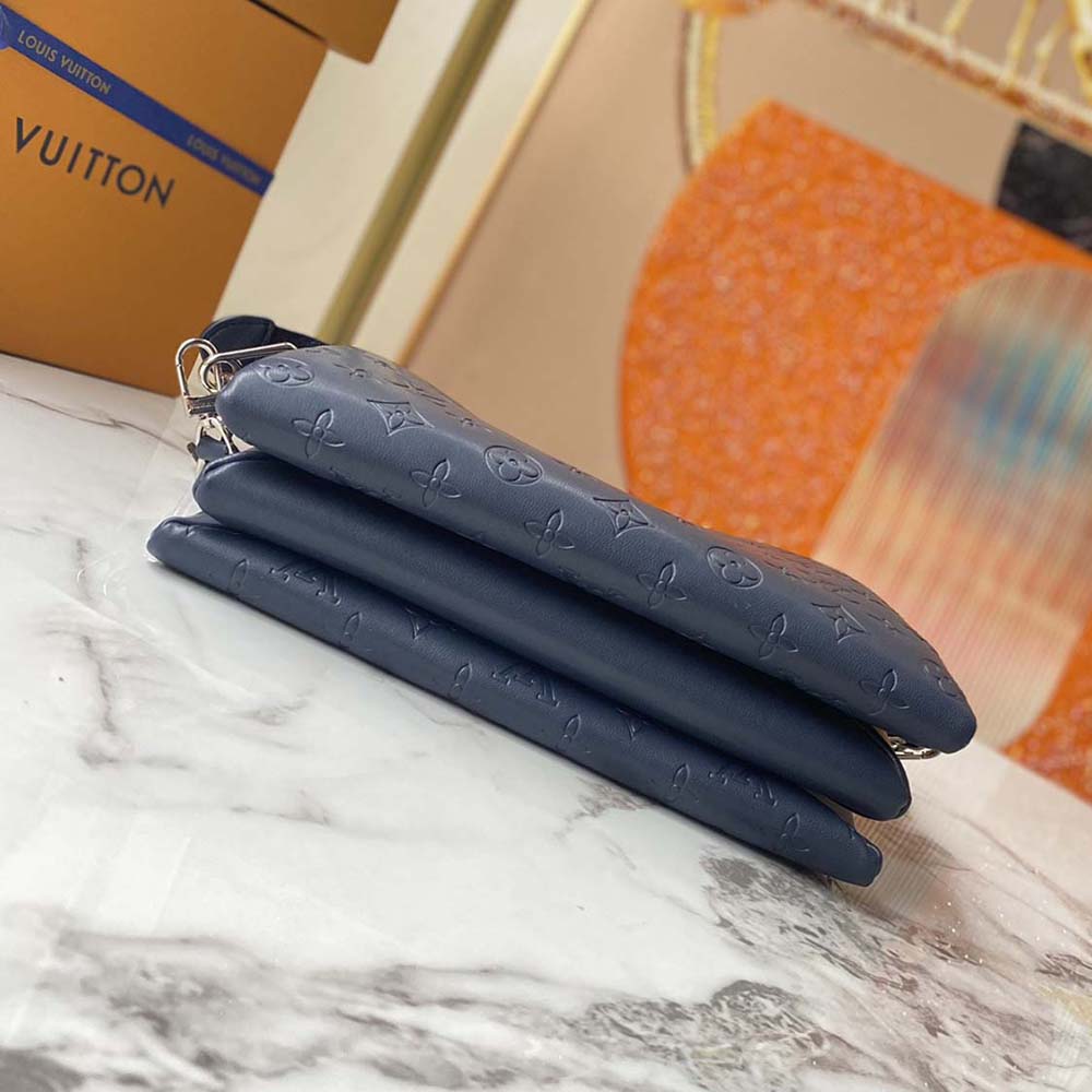 Replica Louis Vuitton Coussin Pm Handbag- Navy/Yellow