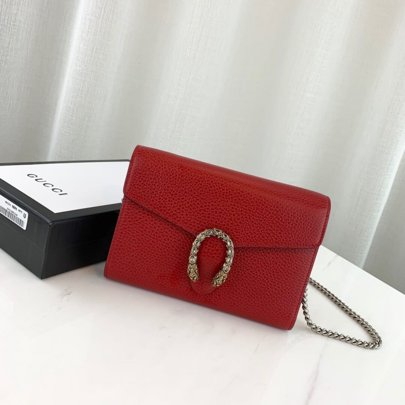 Replica Gucci Dionysus Leather Mini Chain Bag 401231