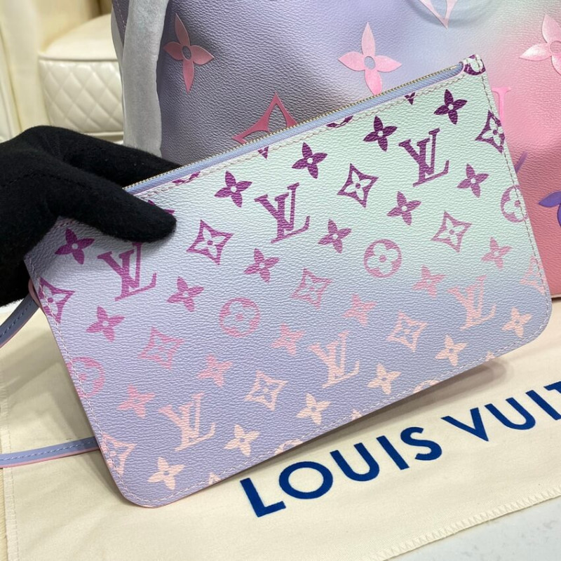 Replica Louis Vuitton Neverfull Mm M46077 Sunrise Pastel